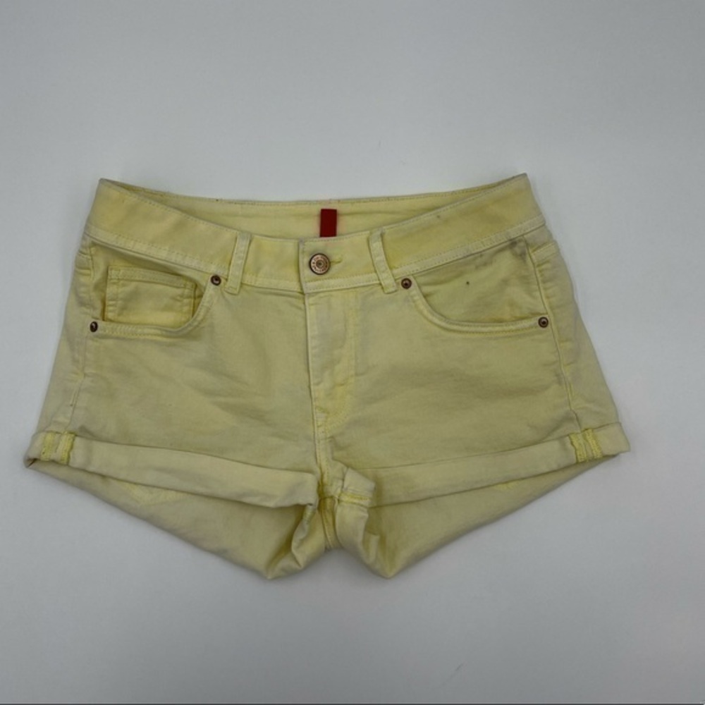 Divided Jean Shorts